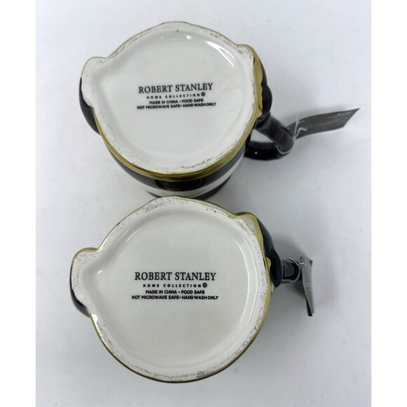ROBERT STANLEY HOME NUTCRACKER Coffee Cups MUGS Set of 2 18 oz CHRISTMAS w/Tags - Picture 8 of 11